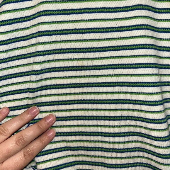 Vintage 60s Hanes Striped Bunny 4T Boys Top Baby Toddler Top Bunny Character - Picture 2 of 6